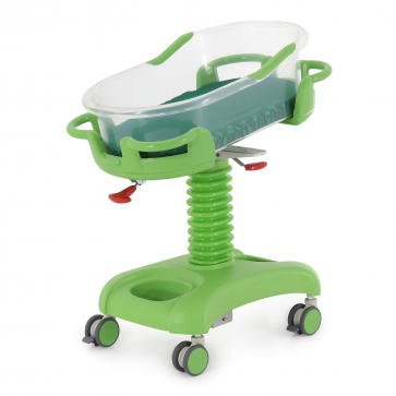 Кровать неонатальная Мед-Мос F-48 (MM-2012Р-01) 3 функции (с матрасом), цвет зеленый - 1