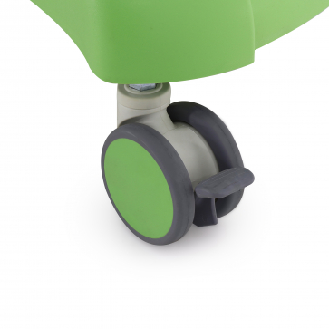 Кровать неонатальная Мед-Мос F-48 (MM-2012Р-01) 3 функции (с матрасом), цвет зеленый - 10