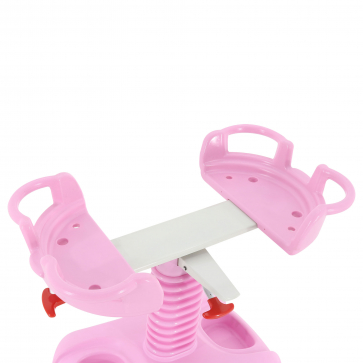 Кровать неонатальная Мед-Мос F-48 (MM-2012Р-01) 3 функции (с матрасом), цвет розовый - 6